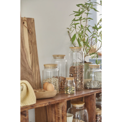 Ib Laursen, Opbevaringsglas m/korkprop, 210 ml