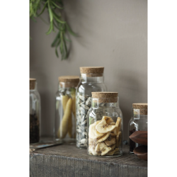 Ib Laursen, Opbevaringsglas m/korkprop, 330 ml.