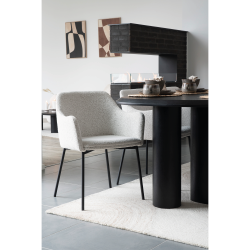 House Nordic, Melilla Spisebordsstol, Hvid Boucl