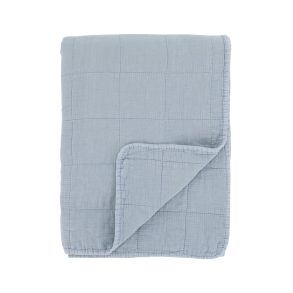 Chic Antique, Quilt t�ppe ,L180/B130 cm Sky Blue