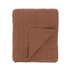 Chic Antique, Aix Vintage Quilt Tppe, L180 cm., Terracotta