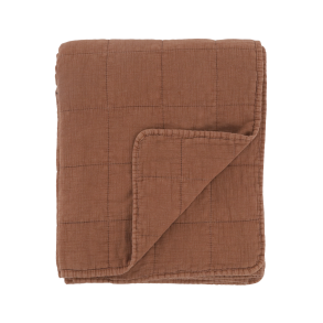 Chic Antique, Aix Vintage Quilt Tppe, L180 cm., Terracotta