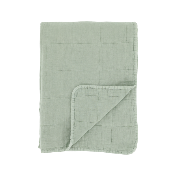 Chic Antique Aix Vintage Quilt t�ppe L180/B130 cm Verte