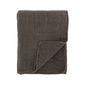 Chic Antique Aix Vintage Quilt L180/B130 cm Mocca
