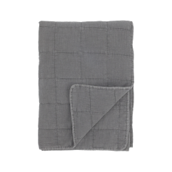 Chic Antique Aix Vintage Quilt L180/B130 cm Thunder grey