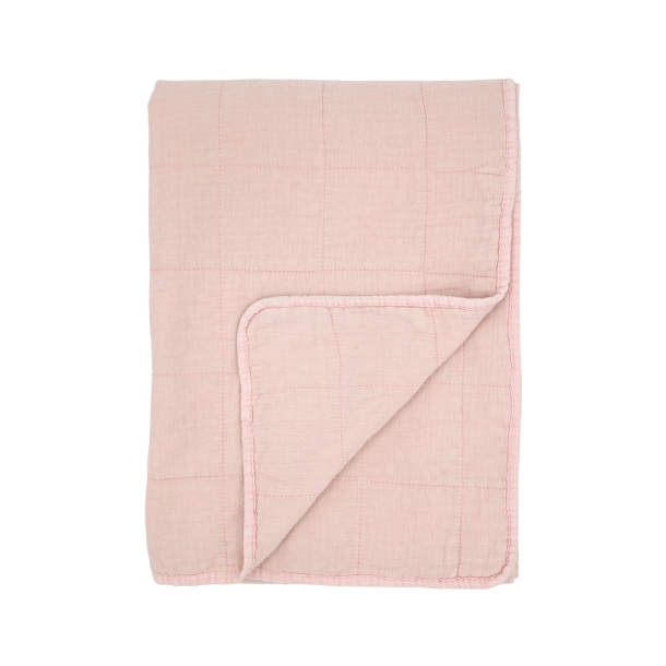 Chic Antique Aix Vintage Quilt t�ppe L180/B130 cm Rosa