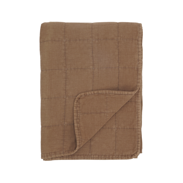 Chic Antique Aix Vintage Quilt L180/B130 cm Clay