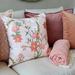 Chic Antique, Aix Pudebetrk, 50 x 50 cm., Blomstermnster