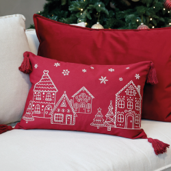  Chic Antique Aix Pudebetrk m. kvaster og huse, L50 x B35, Cherry