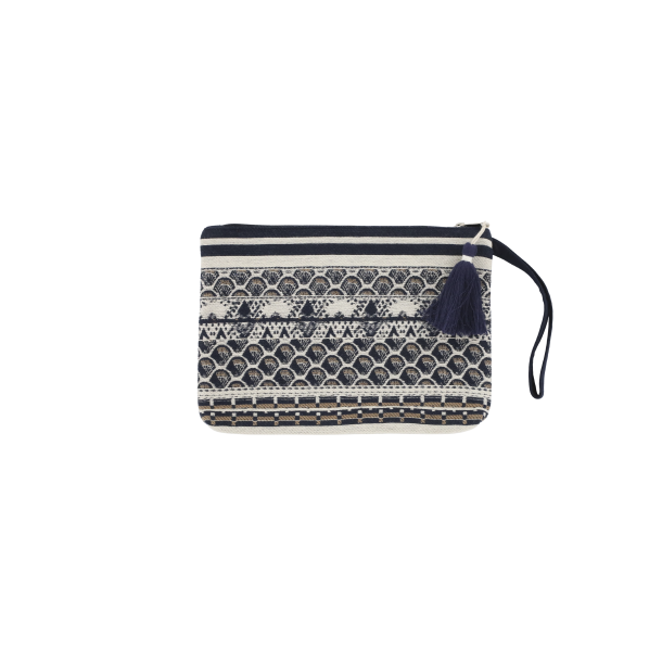 Chic Antique Sens Clutch jacquardv�vet H19/L26 cm Midnight
