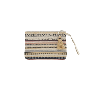 Chic Antique Sens Clutch jacquardv�vet H19/L26 cm Mocca