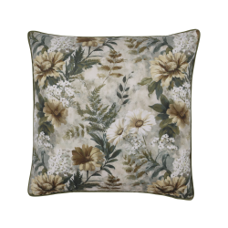 Chic Antique Aix Pudebetr�k m. blomsterprint L50/B50 cm flerfarvet