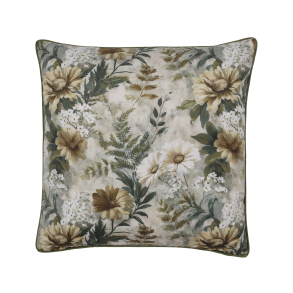 Chic Antique Aix Pudebetr�k m. blomsterprint L50/B50 cm flerfarvet
