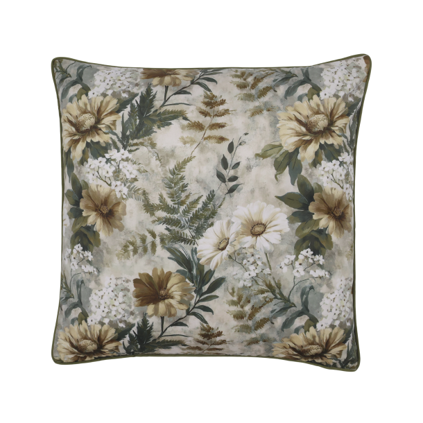 Chic Antique Aix Pudebetr�k m. blomsterprint L50/B50 cm flerfarvet