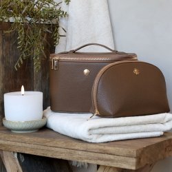 Chic Antique Toilettaske H14,5/L20,5/B9 cm Coffee