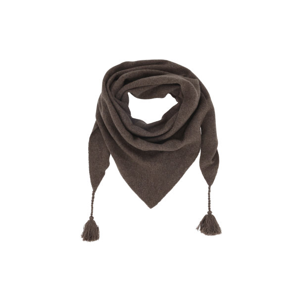 Chic Antique T�rkl�de i cashmere m. kvaster L140/B60 cm Coffee