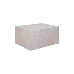 House Nordic, Prague Sofabord, Marmor look, Beige