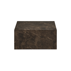 House Nordic, Prague Sofabord, Marmor look, Brun