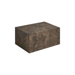 House Nordic, Prague Sofabord, Marmor look, Brun