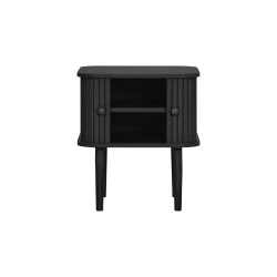 House Nordic Nikko Hj�rnebord 2 l�ger, 45x40x50,5 cm. Sort