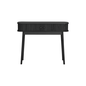 House Nordic Nikko Konsolbord, 2 l�ger, 100x30x80 cm. Sort