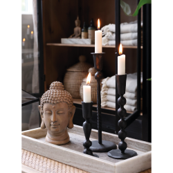 Chic Antique Buddha H19,5/L11/B11,5 cm. Latte