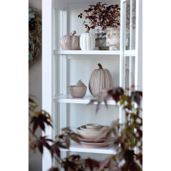 Chic Antique, Grskar m. guld, Antique Latte, 20 cm.