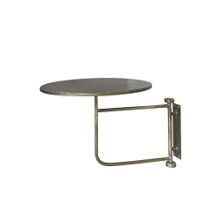 Chic Antique, Bord til Vg, Antique Messing, 35 cm.  