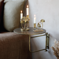 Chic Antique, Bord til Vg, Antique Messing, 35 cm.  