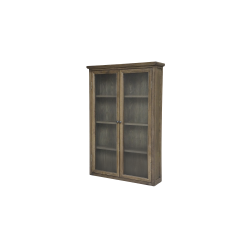 Chic Antique, Marseille Vgskab m. 4 hylder, H120 cm., Natur