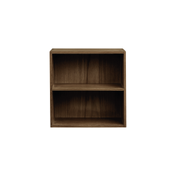 House Nordic Townsville V�ghylde med vertikale rum egetr�, 30x18x30 cm.  M�rkebrun