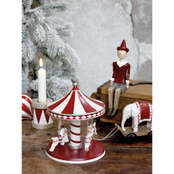 Chic Antique, Karrusel m. heste, Antique Cherry
