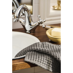 Ib Lauersen Karklud m. vaffelmnster 32 x 32, Antracit