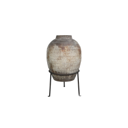 Chic Antique Skjuler p� stativ H76/�50 cm Antique creme