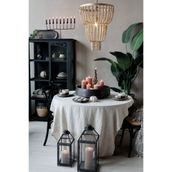 Chic Antique, Lysekroner m. trperler, 50 cm. 