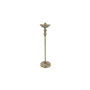 Chic Antique Vire Lysestage H45/�12 cm Antique messing