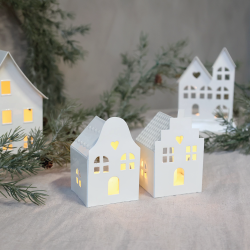  Chic Antique Lyshuse st af 2, H10/L6,5/B6, Creme