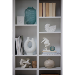 Lene Bjerre, Serafina Kvinde Figur H23 cm. Hvid