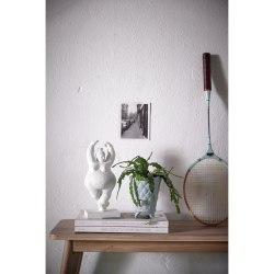 Lene Bjerre, Serafina Kvinde Figur H28 cm. Hvid