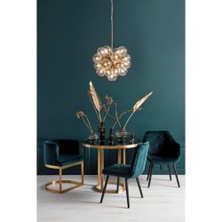 Nordal Rill Vase, H16 cm, Vissengrn