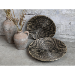 Chic Antique Fade i flettet sgrs, st af 2, Antique Sort