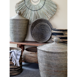 Chic Antique Fade i flettet sgrs, st af 2, Antique Sort