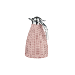 Ib Laursen Termokande, Polyrattan flet, 1,5 l, Lyserd