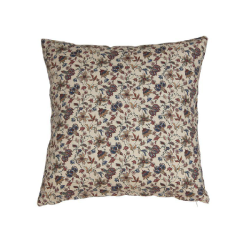 FONDACO PETIT Pudebetrk, 50 cm x 50 cm, Bl m. blomstermnster