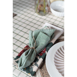 FONDACO VIDE Stofserviet, 45 cm x 45 cm. blegrn