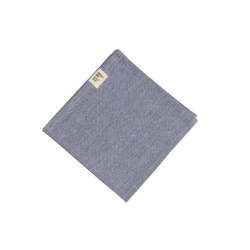 FONDACO VIDE Stofserviet, 45 cm x 45 cm. Denimbl