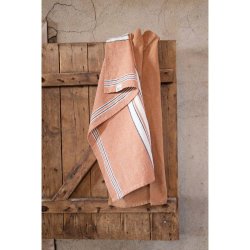 FONDACO VIDE Viskestykke, 70 cm x 50 cm. Peach