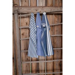 FONDACO VIDE Viskestykke, 70 cm x 50 cm. Denimbl