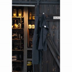 FONDACO VIDE Viskestykke, 70 cm x 50 cm. Sort