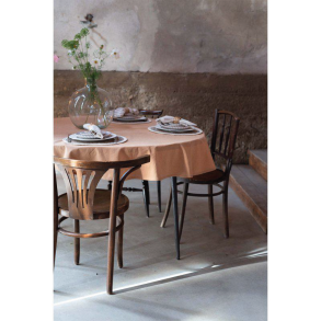 FONDACO VIDE Dug rund, 160 cm. Peach